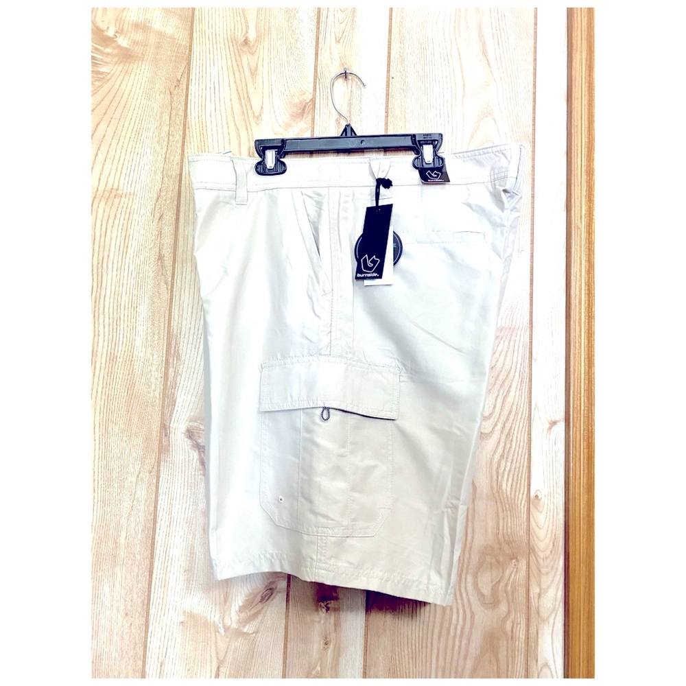 NWT Burnside Khaki Cargo Short